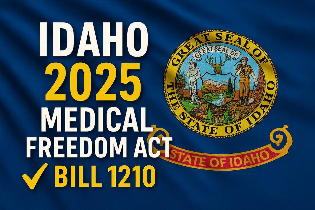Idaho 2025 Medical Freedom Act Banner